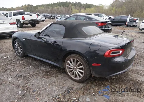 2017 Fiat 124 Spider Lusso z USA, uszkodzony, nr VIN JC1NFAEK9H0105777